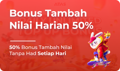 Bonus Tambah Nilai Harian 50%